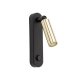 Kinkiet z włącznikiem ENZO BLACK GOLD 6623 TK Lighting