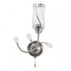 Kinkiet z włącznikiem GRACJA 8267 / 1 19BT Elem