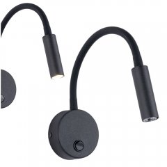 Kinkiet na wysięgniku flex z włącznikiem LAGOS BLACK 5922 TK Lighting