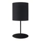 Czarna lampa stołowa nocna z abażurem w kształcie walca LAMEGO 2026 Antigo