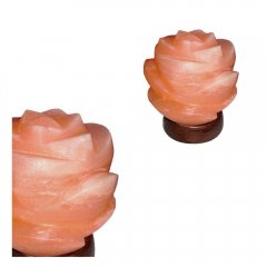 Dekoracyjna lampa stołowa solna kwiat FLORES 2676 Rabalux