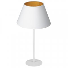 Lampka stołowa biała ARDEN 3458 Luminex