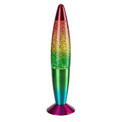 Lampa dekoracyjna stołowa LED 25W GLITTER RAINBOW2 76008 Rabalux