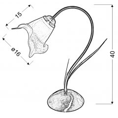Lampa stołowa BOLERO 41-34604 Candellux