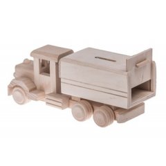 Lampa stołowa dziecięca skarbonka CIĘŻARÓWKA 4112425 Hellux