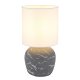 Lampa stołowa nocna MARBLE 21739G Globo