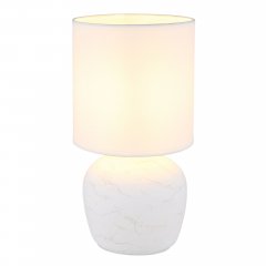 Lampa stołowa nocna MARBLE 21739W Globo