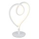 Ozdobna lampa stołowa serce LED 6W AMORE 28054W Globo