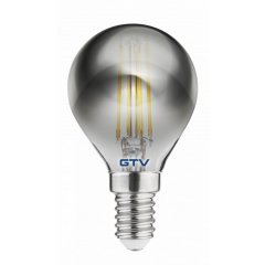 Żarówka dekoracyjna LED FILAMENT kulka 4W E14 WW G45 LD-G45FP4-30 GTV