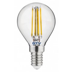Żarówka LED FILAMENT kulka 4W E14 WW G45 LD-G45FL4-30 GTV