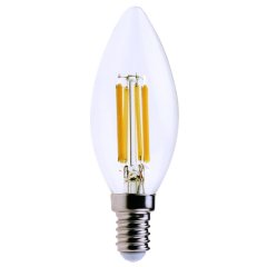 Żarówka świecowa LED E14 C35 6W NW filament 79126 Rabalux