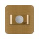 Czujnik ruchu 10V MOSIĄDZ 0,2W SALSA PIR 120 SKOFF
