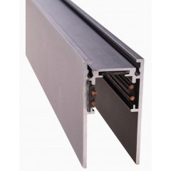 Szyna natynkowa wysoka 2m MAGNETIC czarna MT0002 MaxLight