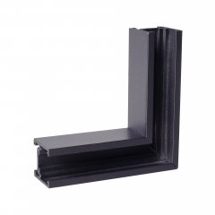 Kątownik mechaniczny 90° szyny natynkowej niskiej MAGNETIC czarny MT0014 MaxLight