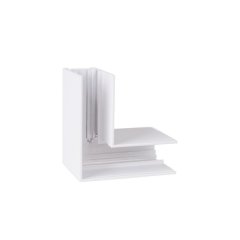 Kątownik mechaniczny 90° szyny natynkowej wysokiej MAGNETIC biały MT0020 MaxLight