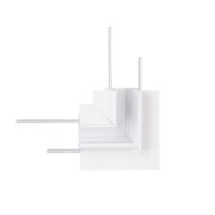 Kątownik mechaniczny 90° szyny wpuszczanej MAGNETIC biały MT0025 MaxLight