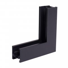 Kątownik mechaniczny narożnika szyny natynkowej niskiej MAGNETIC czarny MT0013 MaxLight