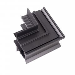 Kątownik mechaniczny narożnika szyny wpuszczanej MAGNETIC czarny MT0010 MaxLight