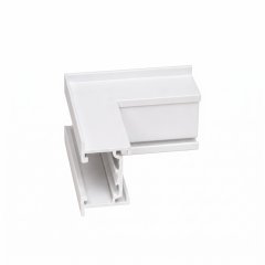 Kątownik wpuszczany sprężynowy kąt boczny zewnętrzny MICRO11 biały NT9015 MaxLight