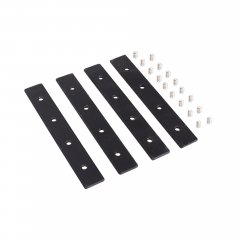 Łącznik mechaniczny prosty szyn wpuszczanych MAGNETIC czarny MA0013 MaxLight