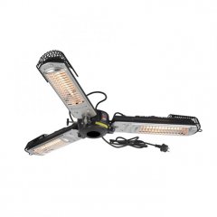 Zęwnętrzna oprawa grzewcza do parasola ogrodowego GLOW 99513-18 LeuchtenDirekt