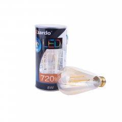 Żarówka LED 8W E27 BALL AM 2200K E27 bursztynowy AZ4021 Azzardo