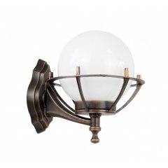 Kinkiet zewnętrzny patyna miedź Kule z koszykiem 200 K 3012 / 1 / KPO OP M Suma