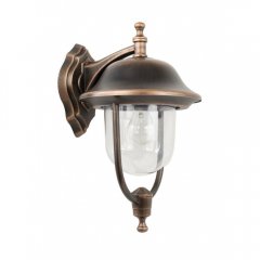 Kinkiet zewnętrzny patyna miedź Prince K 3012 / 1 / O M Suma