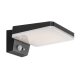 Kinkiet zewnętrzny solarny z czujnikiem LED 4,4W LASSET 77078 Rabalux