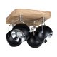 Lampa reflektor spot BALL WOOD 5133474 Spot-Light