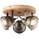 Lampa reflektor spot CARMEN WOOD 72034/84 Brilliant