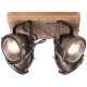 Lampa reflektor spot CARMEN WOOD 72035/84 Brilliant