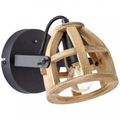 Lampa reflektor spot MATRIX WOOD 86610 / 76 Brilliant
