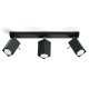 Lampa reflektor spot MERIDA 3 Czarny SL.0101 Sollux