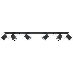 Lampa reflektor spot MERIDA 6L Czarny SL.0460 Sollux