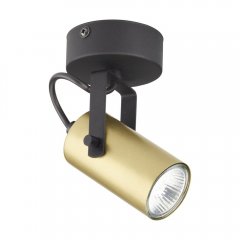 Lampa reflektor spot REDO BLACK / GOLD 2793 TK Lighting