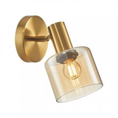 Lampa reflektor spot SANTIA WL-65342-1 BRO + AMBER Italux