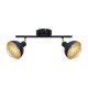 Lampa reflektor spot SAVIO SPL-27357-2-BK-GD Italux