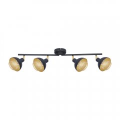Lampa reflektor spot SAVIO SPL-27357-4-BK-GD Italux