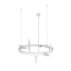 Podstawa lampy wiszącej okrągłej dziesięcio płomiennej do serii Bubbles WH AZ5870 Azzardo