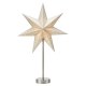 Ozdoba stołowa świetlna LED Gwiazda złoty / stalowy MATHILDA 706053 Markslojd