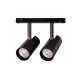 Lampa reflektor spot szynowy ALFA MAKITA TRACK MAGNETIC 2x7W BLUETOOTH LED 14W 2700K czarny AZ4838 Azzardo