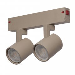 Lampa reflektor spot szynowy BETA GARY TRACK MAGNETIC GU10 beżowy AZ7384 Azzardo